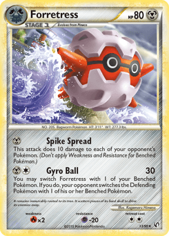 Forretress HS—Undaunted card