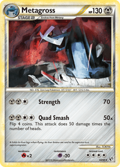 Metagross HS—Undaunted card