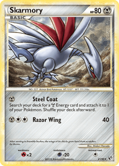 Skarmory HS—Undaunted card