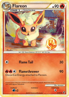 Flareon HS—Undaunted card