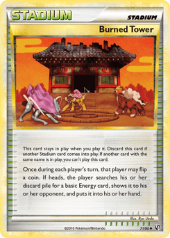 Burned Tower HS—Undaunted card