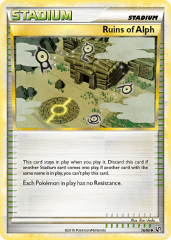 Ruins of Alph HS—Undaunted card