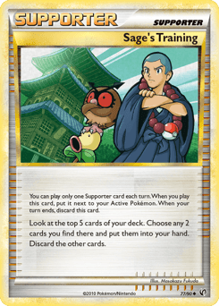 Sage's Training HS—Undaunted card