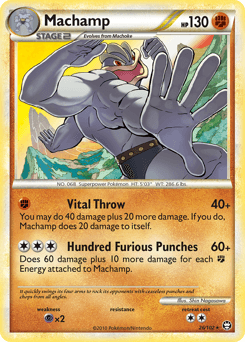 Machamp HS—Triumphant card