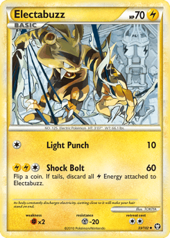 Electabuzz HS—Triumphant card