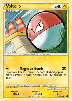 Voltorb HS—Triumphant card