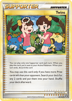 Twins HS—Triumphant card
