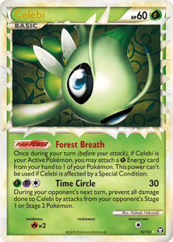 Celebi HS—Triumphant card