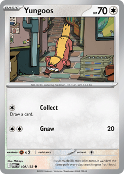 Yungoos Mega Evolution card