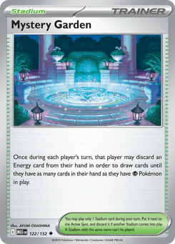 Mystery Garden Mega Evolution card