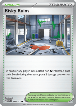 Risky Ruins Mega Evolution card