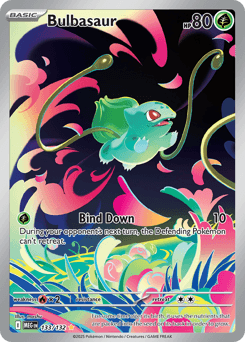 Bulbasaur Mega Evolution card