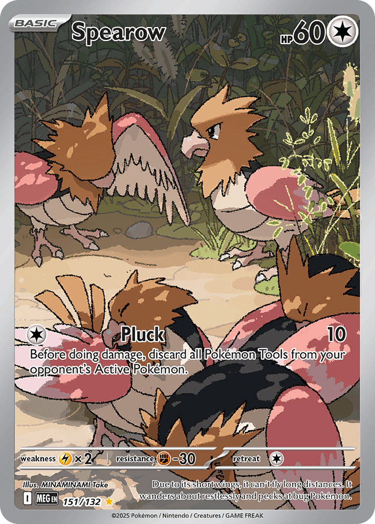Spearow Mega Evolution card