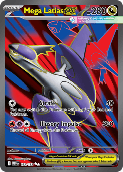 Mega Latias ex Mega Evolution card