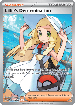 Lillie's Determination Mega Evolution card