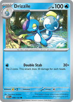 Drizzile Mega Evolution card
