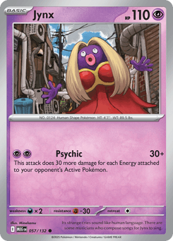 Jynx Mega Evolution card