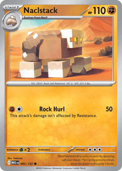 Naclstack Mega Evolution card