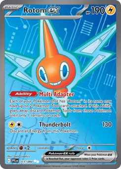 Rotom ex Phantasmal Flames card