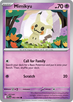 Mimikyu Phantasmal Flames card