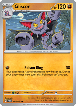 Gliscor Phantasmal Flames card