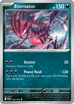 Eternatus Phantasmal Flames card