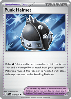 Punk Helmet Phantasmal Flames card