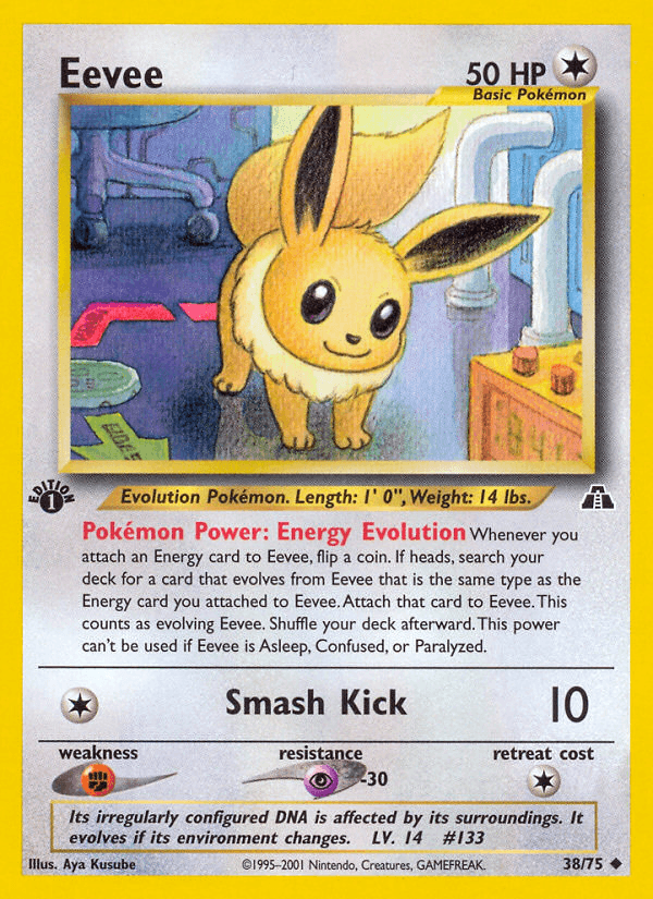 Eevee Neo Discovery card