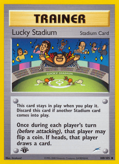 Lucky Stadium Neo Destiny card