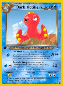 Dark Octillery Neo Destiny card