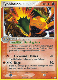 Typhlosion Nintendo Black Star Promos card