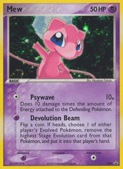 Mew Nintendo Black Star Promos card