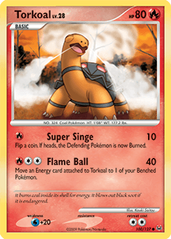 Torkoal Platinum card