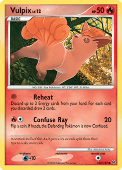 Vulpix Platinum card