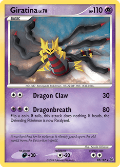 Giratina Platinum card