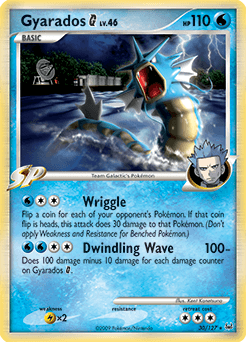 Gyarados G Platinum card