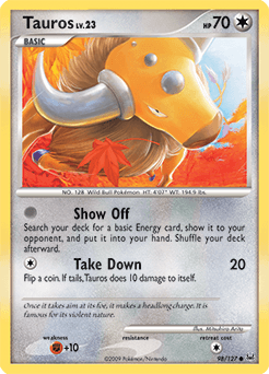 Tauros Platinum card