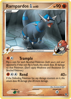 Rampardos GL Rising Rivals card
