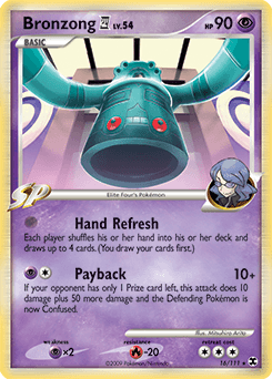 Bronzong E4 Rising Rivals card
