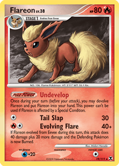 Flareon Rising Rivals card