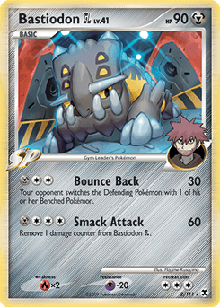 Bastiodon GL Rising Rivals card