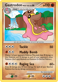 Gastrodon West Sea Rising Rivals card