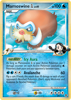 Mamoswine GL Rising Rivals card