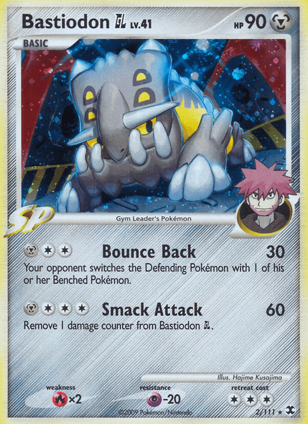 Bastiodon GL Rising Rivals card