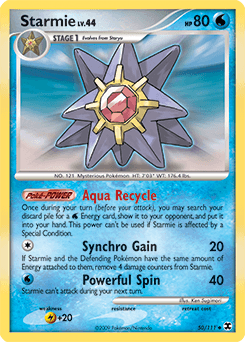 Starmie Rising Rivals card