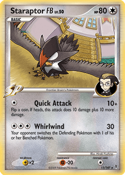 Staraptor FB Supreme Victors card
