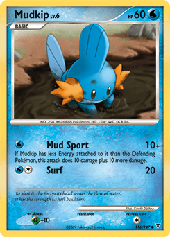 Mudkip Supreme Victors card