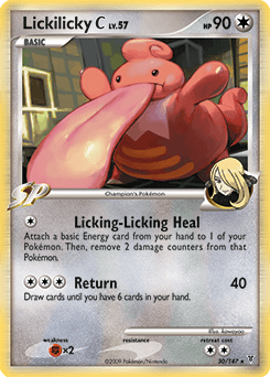 Lickilicky C Supreme Victors card