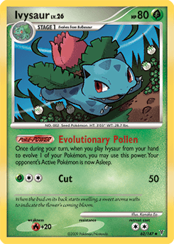 Ivysaur Supreme Victors card