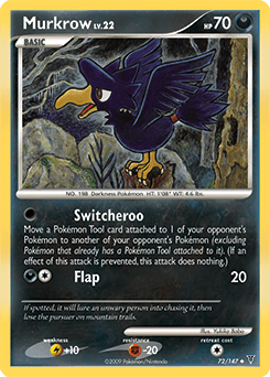 Murkrow Supreme Victors card